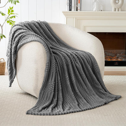 50x70 Inch Rust Throw Blanket - Soft & Fluffy Fleece, Cute & Aesthetic, Perfect for Sofa, Couch, Chair, Bed, Living Room & Bedroom, All-Season Use, Plush & Cozy Decorative Blanket