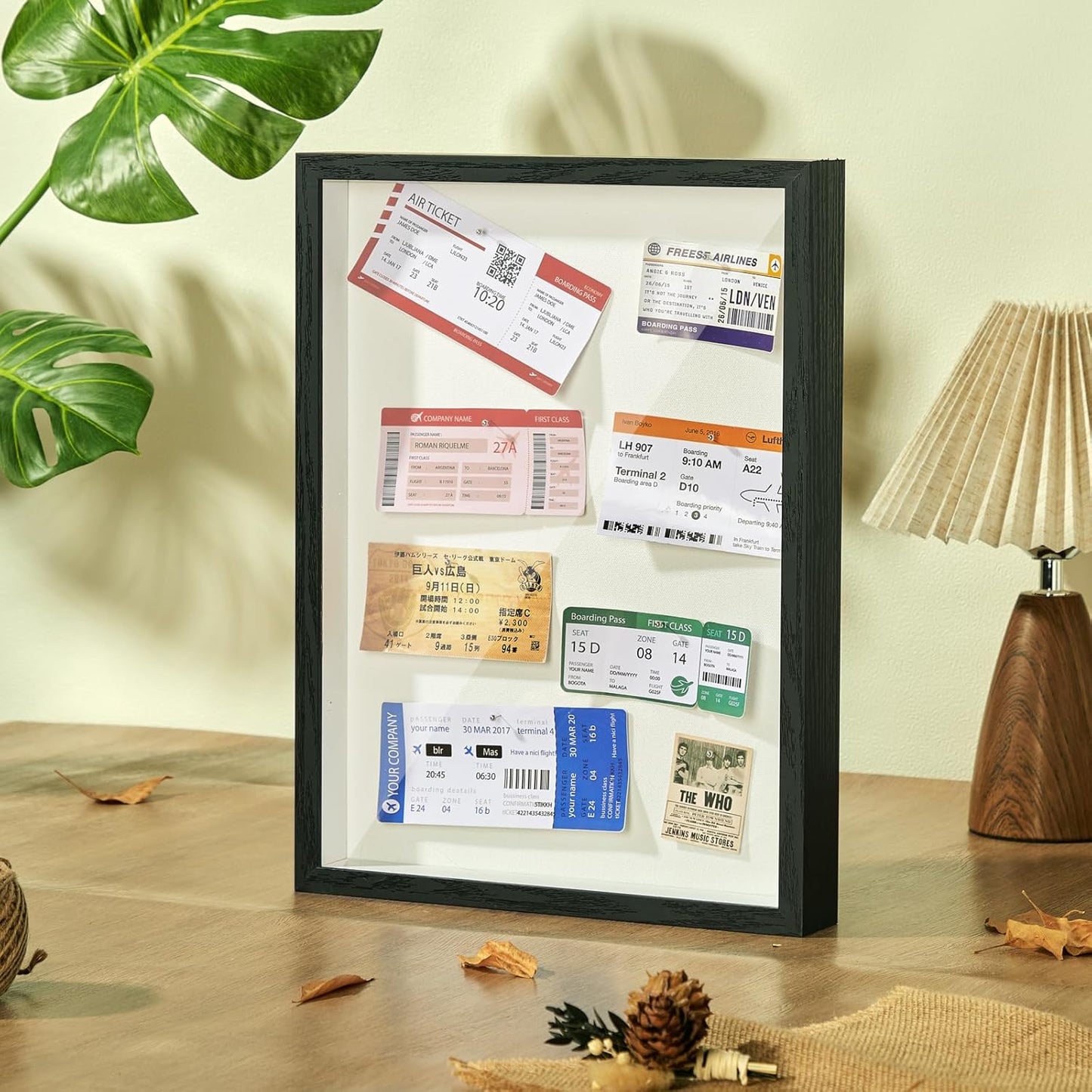 11x14 Shadow Box Display Case Picture Frame with Soft Linen Back, Large Deep Black Shadow Box 11x14 for Flowers Medal Display Case Jersey pet Graduation Memorabilia Baby Ltems Crafts Photos