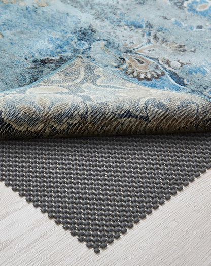 Veken Non Slip Rug Pad Gripper 8 x 10 Feet Extra Thick Pads for Any Hard Surface Floors, Keep Your Rugs Safe and in Place, Under Carpet Anti Skid Mat - Colors B