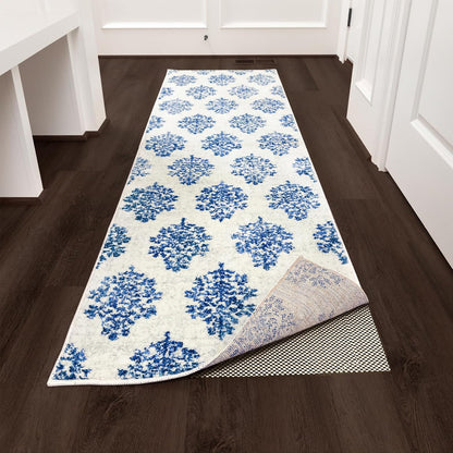Veken Non Slip Rug Pad Gripper 8 x 10 Feet Extra Thick Pads for Any Hard Surface Floors, Keep Your Rugs Safe and in Place, Under Carpet Anti Skid Mat - Colors B