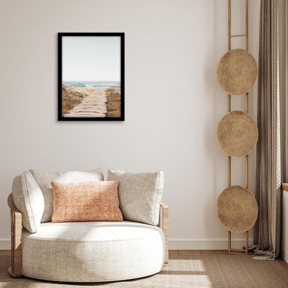 Americanflat 16x20 Picture Frame with Polished Plexiglass - Black Picture Frame - Wide Photo Frames Made of Engineered Wood for Vertical or Horizontal Wall Display - Epic Collection - Black - Colors A