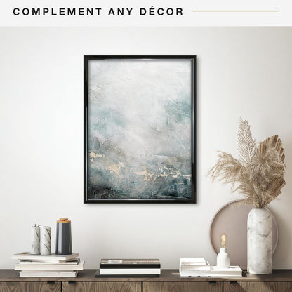 MCS Trendsetter 24x36 Poster Frame Black High-Gloss, Vertical & Horizontal Wall Hanging Large Picture Frame for Photos, Posters & Art Prints (1-Pack)