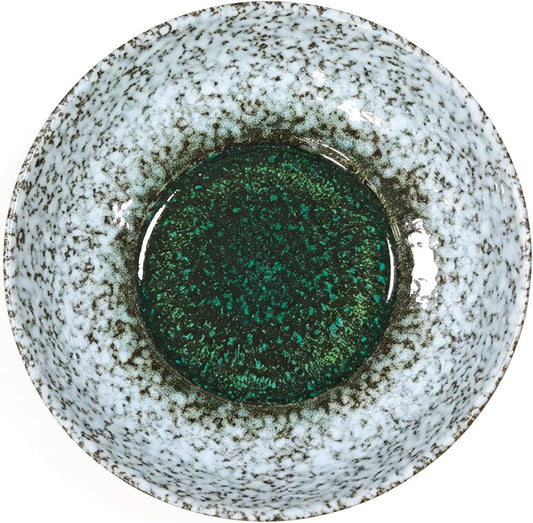 10" Decorative Bowl,Ceramic Fruit Bowl for Kitchen Counter,Coffee Table, Dining Room,Table Centerpiece Bowel,Entryway Key Holder & Jewelry Organizer (Ocean Blue)