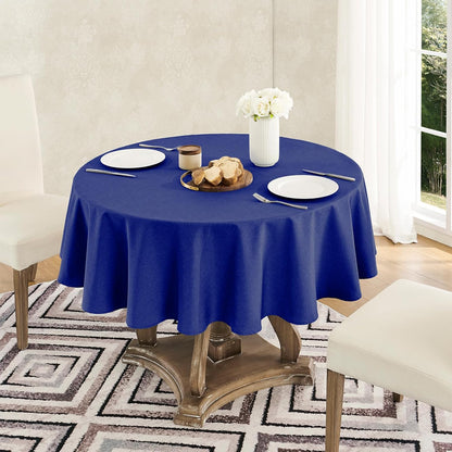 Veblandy Rectangle Tablecloth Waterproof Linen Textured Table Cloth Stain and Wrinkle Resistant Washable, Decorative Fabric Table Cover for Dining, Party and Camping (Sage Green, 52 * 70)