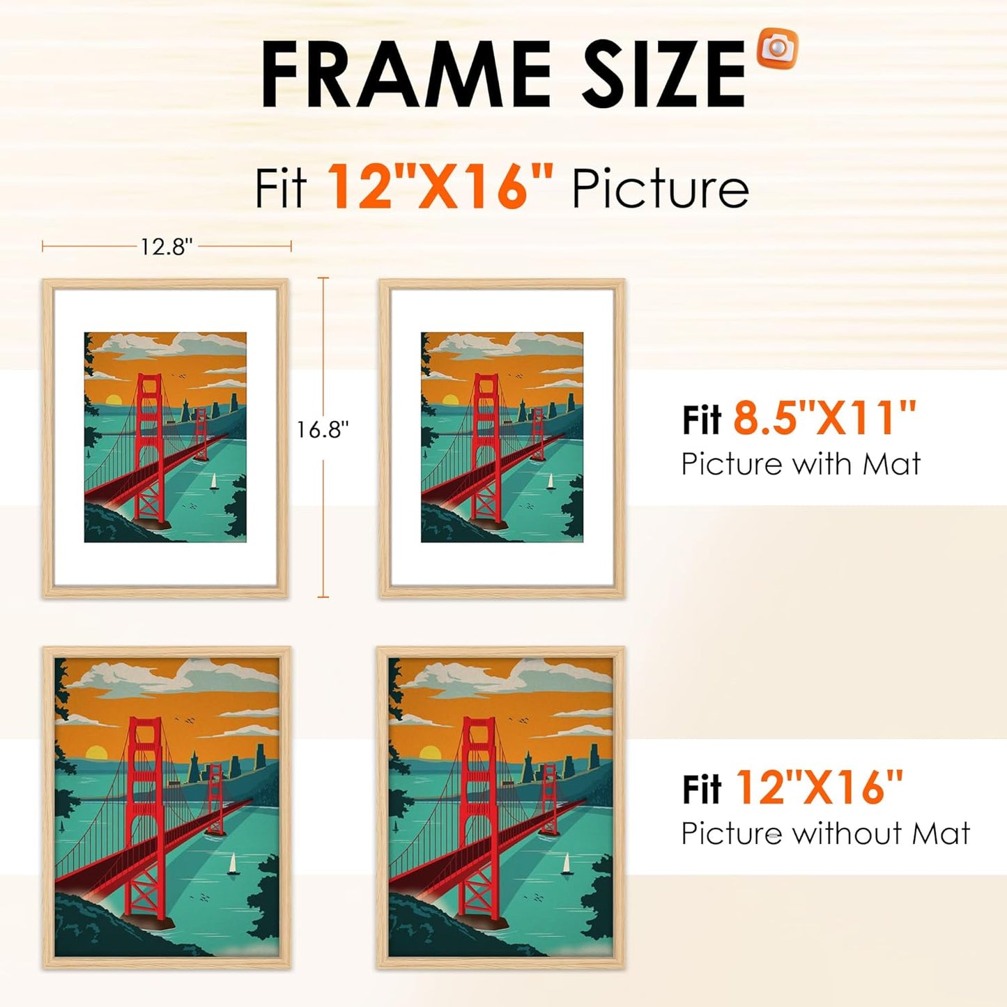 FIXSMITH 10 Pack Picture Frames Collage Wall Decor for Mounting or Tabletop Display, Gallery Wall Frame Set with Two 8x10 Black Frames, Four 5x7 Frames and Four 4x6 Frames, Multi-Pack Photo Frame Set