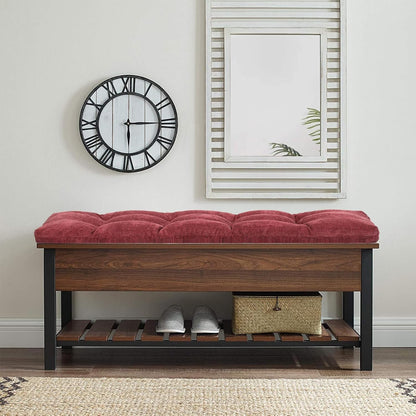 baibu 36 Inch Memory Foam Bench Cushion, Dual-Layer Patent Design Non-Slip Indoor Bench Cushion with Ties, 36x15x3Inch, Beige