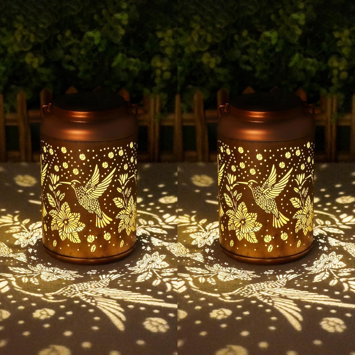 Mothers Day Gifts for Mom Grandma - Birthday Day Gifts for Women, Hummingbird Solar Lantern Outdoor Waterproof, Garden Decor