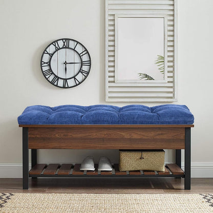 baibu 36 Inch Memory Foam Bench Cushion, Dual-Layer Patent Design Non-Slip Indoor Bench Cushion with Ties, 36x15x3Inch, Beige