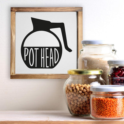 Coffee Bar Sign Decor 8x17 Inch, Coffee Sign Decor, Wooden Kitchen Wall Art