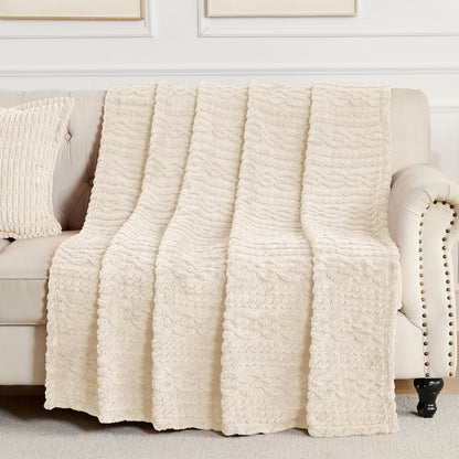 50x70 Inch Rust Throw Blanket - Soft & Fluffy Fleece, Cute & Aesthetic, Perfect for Sofa, Couch, Chair, Bed, Living Room & Bedroom, All-Season Use, Plush & Cozy Decorative Blanket