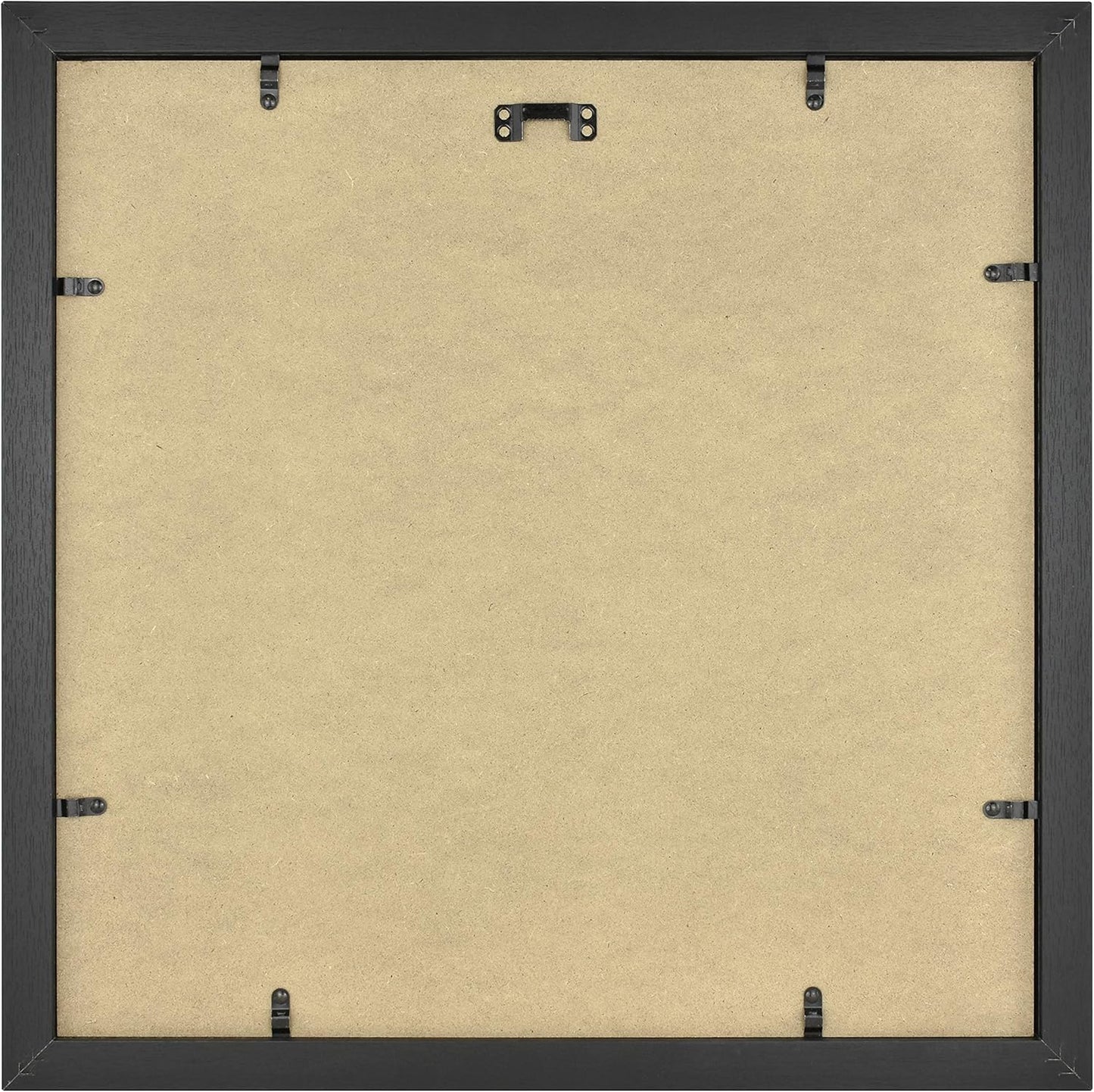 MCS Studio Gallery 16x24 Poster Frame Black Woodgrain Engineered Wood, Vertical & Horizontal Wall Hanging Large Picture Frame for Photos, Posters & Art Prints (1-Pack)