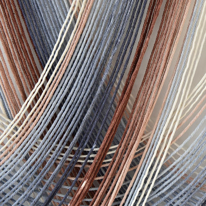 Flber Macrame Wall Hanging Boho Wall Decor Tapestry Dip Dyed Ombre Moss Green Handmade Wall Art Woven Cotton Rope Backdrop with for Bedroom Living Room, 57" W x 39" L