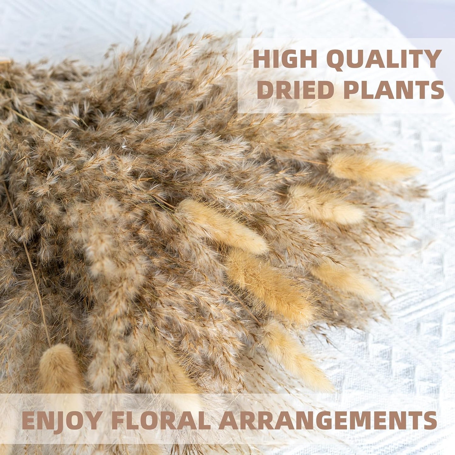 Fluffy Boho Decor Dried Grass - Dried Pampas Grass Short pompas Grass Vase Filler Dried Flowers Wedding Home Table Rustic Farmhouse Decor