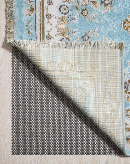 Veken Non Slip Rug Pad Gripper 8 x 10 Feet Extra Thick Pads for Any Hard Surface Floors, Keep Your Rugs Safe and in Place, Under Carpet Anti Skid Mat - Colors A