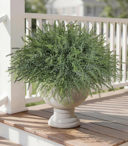 HyeFlora 5PCS Artificial Eucalyptus Leaves Stem Plants for Spring Decor, 32.7 inch Fake Leaves Greenery Branches Green Shrubs Silk Faux Foliage DIY Stems for Festival Home Kitchen Farmhouse(Green)