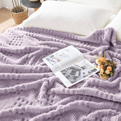 50x70 Inch Rust Throw Blanket - Soft & Fluffy Fleece, Cute & Aesthetic, Perfect for Sofa, Couch, Chair, Bed, Living Room & Bedroom, All-Season Use, Plush & Cozy Decorative Blanket