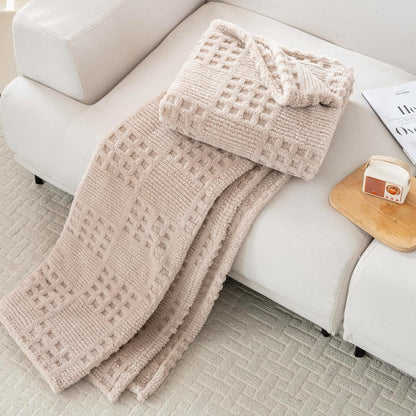 50x70 Inch Rust Throw Blanket - Soft & Fluffy Fleece, Cute & Aesthetic, Perfect for Sofa, Couch, Chair, Bed, Living Room & Bedroom, All-Season Use, Plush & Cozy Decorative Blanket