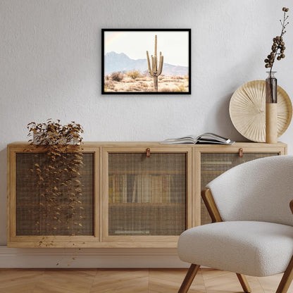 Americanflat 24x36 Poster Frame with Polished Plexiglass - Streamline Collection - Thin Border Picture Frame for Wall Display - Hanging Hardware Included - Black - Colors A