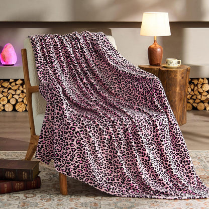 BEDELITE Fleece Blanket Black Throw Blankets for Couch & Bed, Luxury Plush Cozy Fuzzy Blanket 50x60 inches, Super Soft Warm Lightweight Throw Blanket for Travel Camping - Colors A