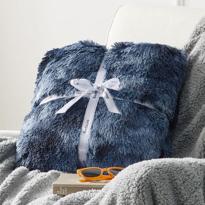 Bedsure GentleSoft Fluffy Fuzzy Faux Fur Throw Blanket for Couch, Soft Sherpa Fleece Cozy Gifts for Women, Plush Bed Blanket Room Decor for Men, Thick Warm Minky Teen Gifts Winter Bedding