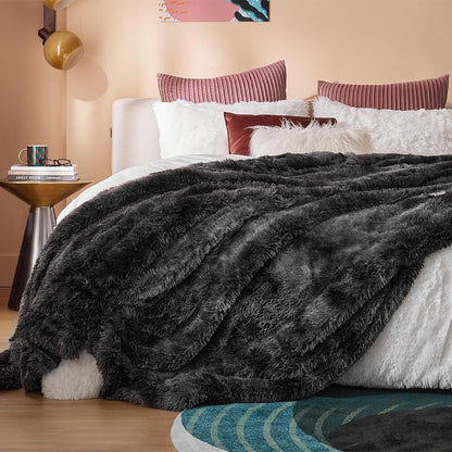Bedsure GentleSoft Fluffy Fuzzy Faux Fur Throw Blanket for Couch, Soft Sherpa Fleece Cozy Gifts for Women, Plush Bed Blanket Room Decor for Men, Thick Warm Minky Teen Gifts Winter Bedding