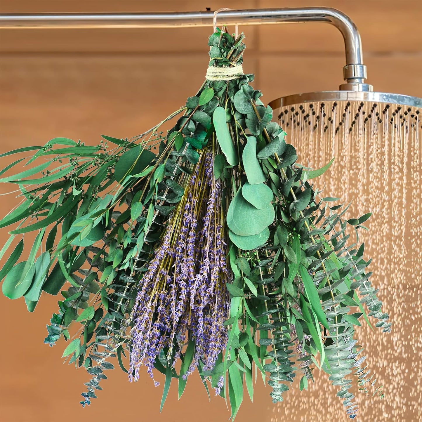 30 Pcs Dried Preserved Eucalyptus Stems Shower Bundle, 9oz 17" 100% Natural Fresh Eucalyptus Plant, Real Eucalyptus Leaves Branches for Shower Vase Filler, Dried Flowers Arrangement Home Decor