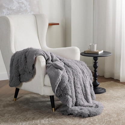 Bedsure GentleSoft Fluffy Fuzzy Faux Fur Throw Blanket for Couch, Soft Sherpa Fleece Cozy Gifts for Women, Plush Bed Blanket Room Decor for Men, Thick Warm Minky Teen Gifts Winter Bedding