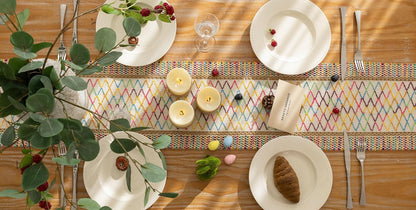 Keketoarrange Boho Sage Green Table Runner for Summer Home Decorations 12x72 Inches Farmhouse Small Macrame Woven Burlap Rustic Coffee Dresser Dining Kitchen Centerpiece Bohemian Decor