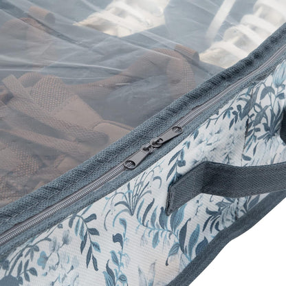 Laura Ashley Medium Storage Box | Dimensions: 11"x 12"x 6 | Foldable | Closet Organization | Storage | Parterre
