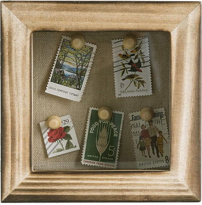 Freezing point Shadow Box Frame 8x8 Shadow Boxes Display Case with Linen Back Memorabilia Awards Medals Bouquet Photos Picture Badge Wedding Memory Box for Keepsakes Carbonized Small Pin Board