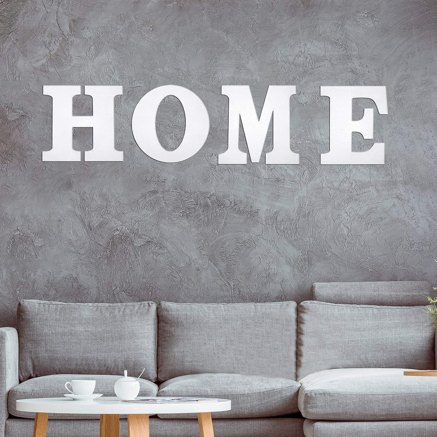 4 Pack Wooden Home Sign Wall Hanging Decor Farmhouse Letters for Wall Art Wreath Rustic Home Decor for Living Room Kitchen Housewarming Gifts(Black)