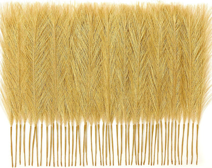 50pcs Pampas Grass 17in for Living Room Decor, Blush Pink Pampas Grass Decor, Fluffy Pink Flowers for Home Birthday Bathroom Baby Shower Wall Bow Decor(Blush & Cream & Pink)