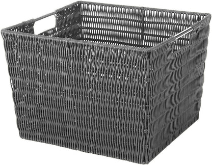 Whitmor Rattique Small Shelf Tote (6500-2712-JAVA)