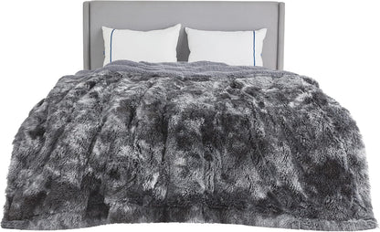Bedsure GentleSoft Fluffy Fuzzy Faux Fur Throw Blanket for Couch, Soft Sherpa Fleece Cozy Gifts for Women, Plush Bed Blanket Room Decor for Men, Thick Warm Minky Teen Gifts Winter Bedding