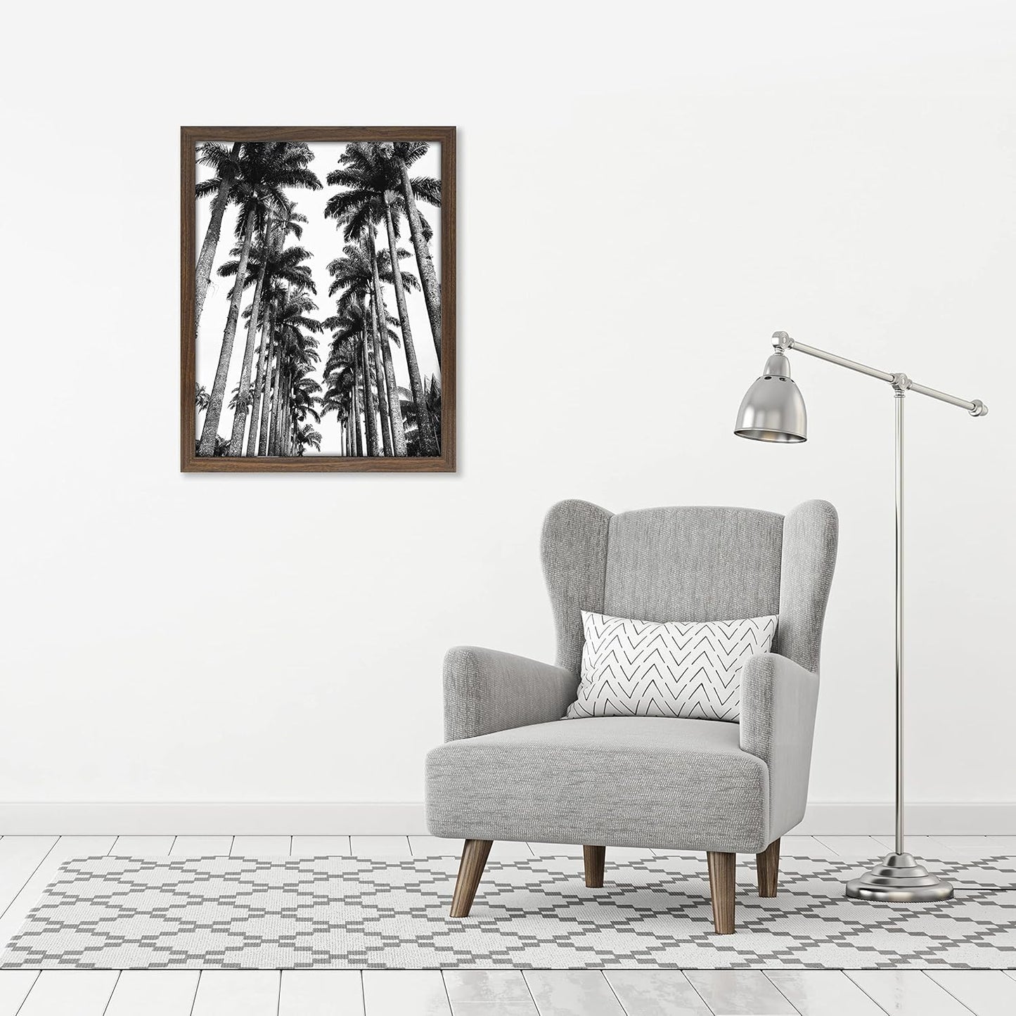 Americanflat 16x20 Picture Frame with Polished Plexiglass - Black Picture Frame - Wide Photo Frames Made of Engineered Wood for Vertical or Horizontal Wall Display - Epic Collection - Black - Colors A