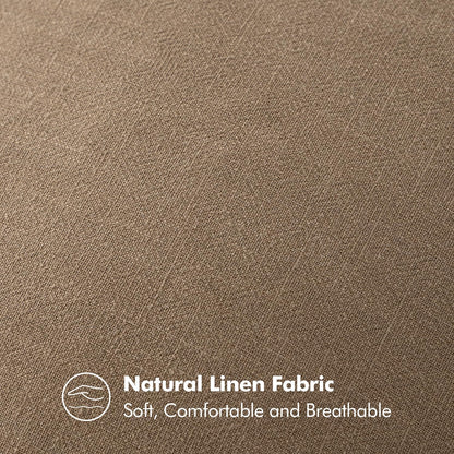 MIULEE Decorative Long Lumbar Throw Pillow Cover for Bed 14x36 Natural Beige Boho Farmhouse Neutral Couch Pillowcase Pack of 1 Accent Modern Sofa Cushion Livingroom Home Decor (Covers Only)
