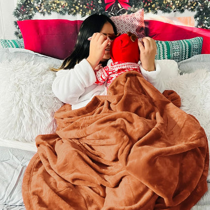 Bedsure GentleSoft Fleece Throw Blanket for Couch Grey - Lightweight Plush Fuzzy Cozy Soft Blankets and Throws for Sofa, Couch, Travel, Camping, 50x60 inches - Colors B