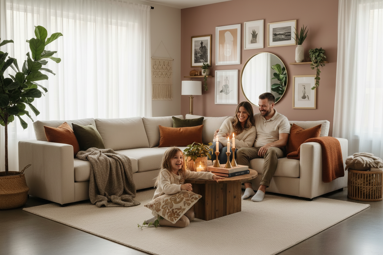 Family Home Decoration Banner