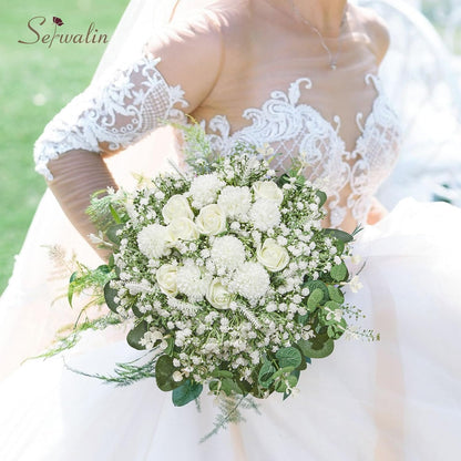 Artificial Greenery Stems, Faux Eucalyptus Stems Bulk with Fake Leaves, Mixed Greenery for Centerpieces and Vase, Artificial Eucalyptus Plants for DIY Flower Wedding Home Decor